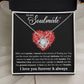 Gift For Soulmate - With Each Sunrise i Marvel At The Miracle Of Finding You - Love Knot Necklaces - The Shoppers Outlet