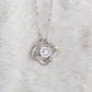 Gift For Soulmate - With Each Sunrise i Marvel At The Miracle Of Finding You - Love Knot Necklaces - The Shoppers Outlet