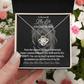 Gift For Soulmate - PERSONALIZED GIFT - My Heart's Greatest Treasure - Love Knot Necklace - The Shoppers Outlet