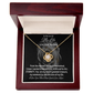 Gift For Soulmate - PERSONALIZED GIFT - My Heart's Greatest Treasure - Love Knot Necklace - The Shoppers Outlet
