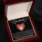 Gift For Soulmate - With Each Sunrise i Marvel At The Miracle Of Finding You - Love Knot Necklaces - The Shoppers Outlet