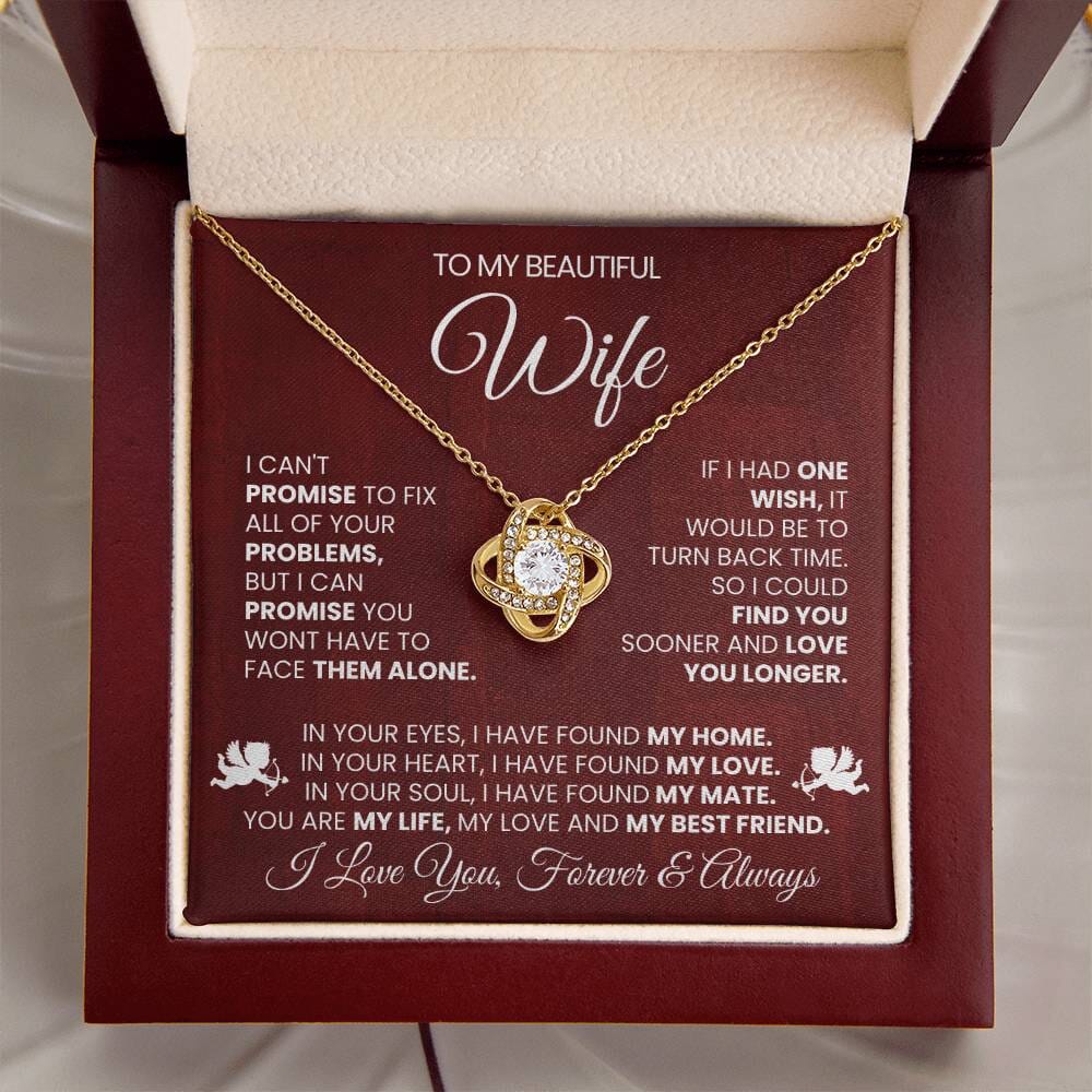 Gift For Wife - You Are My Life - My Love And My Best Friend - Alluring Beauty Necklaces - The Shoppers Outlet