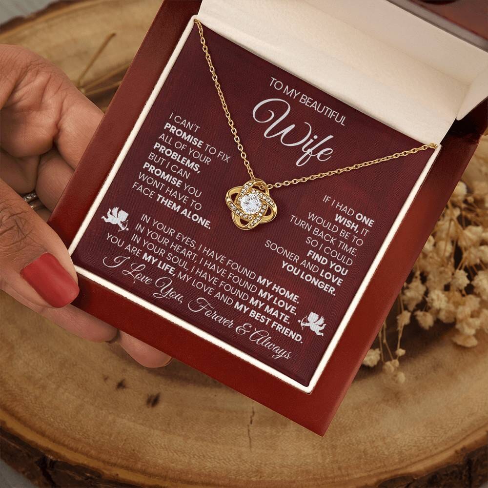 Gift For Wife - You Are My Life - My Love And My Best Friend - Alluring Beauty Necklaces - The Shoppers Outlet