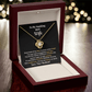 Gift For Wife - Anniversary Gift - Birthday Gift - You Are My Heaven - Love Knot Necklace - The Shoppers Outlet