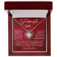 Gift For Granddaughter - You Are - Merry Christmas - Love Knot Necklace - The Shoppers Outlet