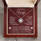 Gift For Wife - You Are My Life - My Love And My Best Friend - Alluring Beauty Necklaces - The Shoppers Outlet