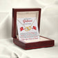 Gift For Girlfriend - I Will Love You Today and Every Day - Interlocking Hearts Necklaces - The Shoppers Outlet