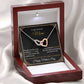 Gift For Mom - Thank You For Your Endless Love And Care - Interlocking Hearts Necklaces - The Shoppers Outlet
