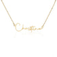 Personalized Signature Style Name Necklaces - The Shoppers Outlet