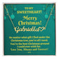 Gift For Sweetheart - The Best Christmas Present - Merry Christmas - Personalized Heart Name Necklaces - The Shoppers Outlet
