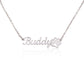 Personalized Paw Print Name Necklaces - The Shoppers Outlet