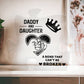 Gift For Dad - Daddy and Daughter - A Bond That Can't Be Broken - Puzzle Acrylic Plaque - The Shoppers Outlet