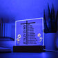Inspirational - Jesus Is My - Square Acrylic Plaque - The Shoppers Outlet