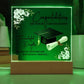 Gift For Daughter -Congratulations On Your Graduation - Square Acrylic Plaque - The Shoppers Outlet