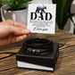 Gift For Dad - When Someone Asks Me What I Want To Be - Men's "Love You Forever" Bracelet - The Shoppers Outlet