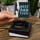 Gift For Dad - Best Dad Ever - Men's Love You Forever Bracelet - The Shoppers Outlet