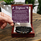 Gift For Boyfriend - The Day I Met You I Found My Missing Piece - Men's Love You Forever Bracelet - The Shoppers Outlet