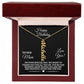Mom - Happy Birthday - Personalized Vertical Name Necklaces - The Shoppers Outlet