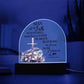 Faith - Man Of Faith - 1 Corinthians 16:14 - Dome Acrylic Plaque - The Shoppers Outlet