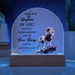 Faith - Seek First The Kingdom Of God - Matthew 6:33 - Dome Acrylic Plaque - The Shoppers Outlet