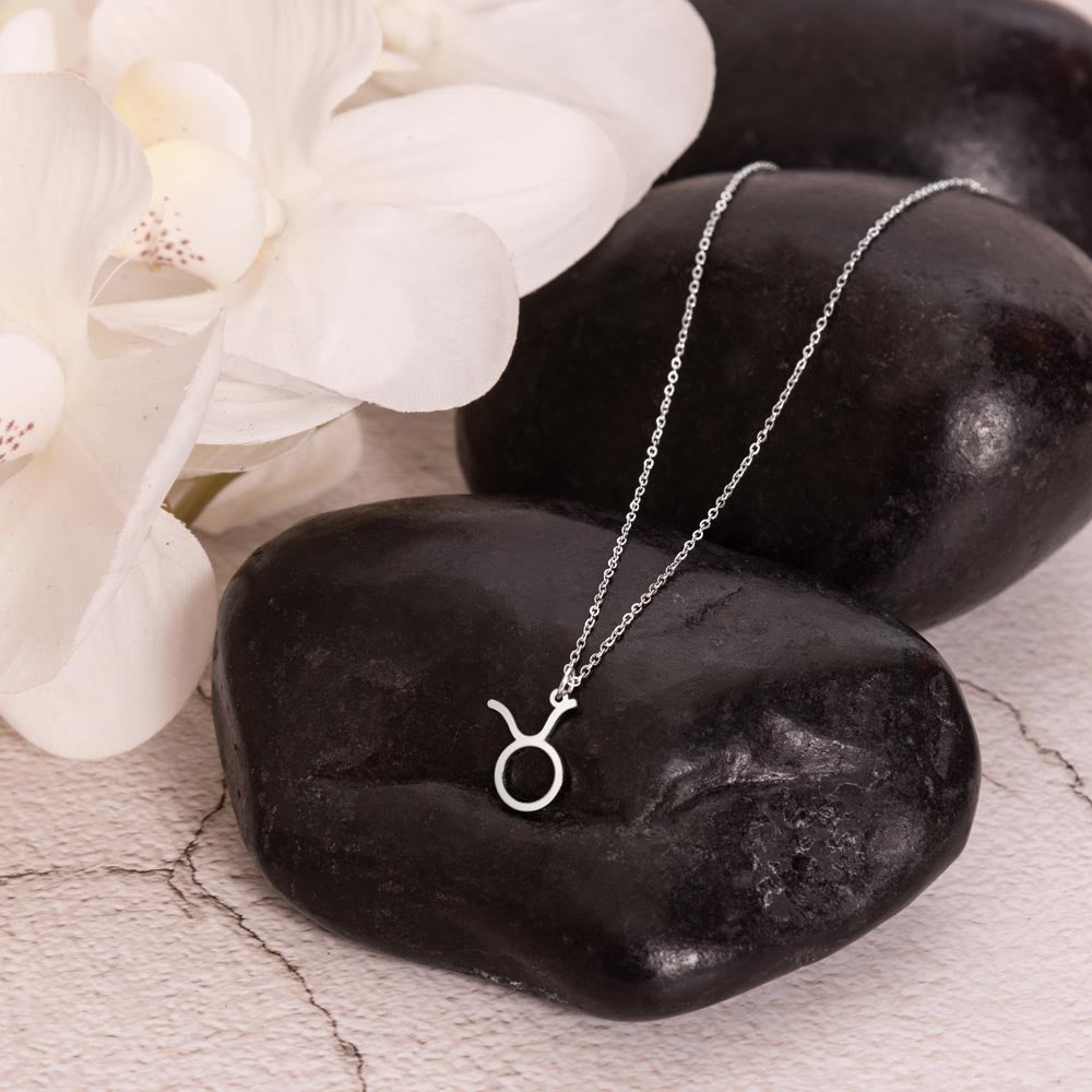 TAURUS ZODIAC SYMBOL NECKLACE - The Shoppers Outlet