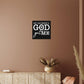 Faith - No Worries GOD Got Me - High Gloss Metal Prints - The Shoppers Outlet