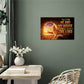 Faith - As For Me And My House - Joshua 24:15 - High Gloss Metal Art Print - The Shoppers Outlet