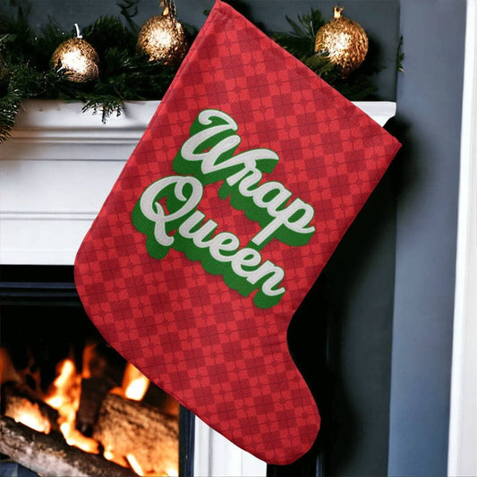 Holiday Stocking - Wrap Queen - Giant Holiday Stocking - The Shoppers Outlet