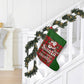 Holiday Stocking - Dear Santa I Can Explain Mostly - Giant Holiday Stocking - The Shoppers Outlet