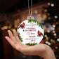 Faith - Glory To God - Luke 2:14 - Personalized Acrylic Ornament - The Shoppers Outlet
