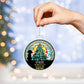 Holiday Ornament - Merry Christmas - Spark The Brightest Star -  Personalized Acrylic Ornament - The Shoppers Outlet