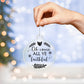 Inspirational - Holiday Ornament - OH COME ALL YE FAITHFUL - Personalized Acrylic Ornament - The Shoppers Outlet