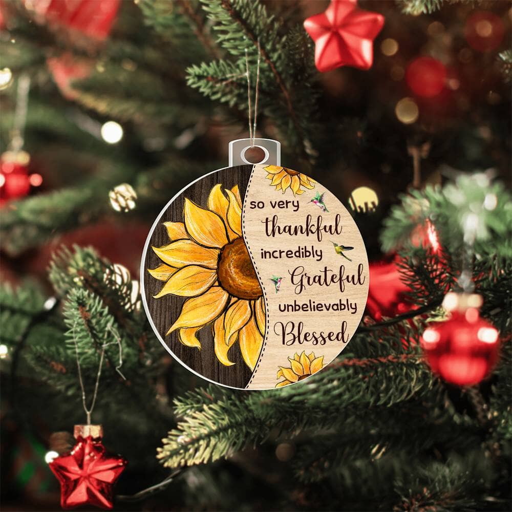Inspirational - I Am Totally - Personalized Acrylic Ornament - The Shoppers Outlet