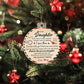 Gift For Daughter - Holiday Ornament - To My Daughter - Personalized Acrylic Ornament - The Shoppers Outlet