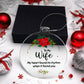 Holiday Ornament - My Heart Found It's Rhythm When It Found You - Personalized Acrylic Ornaments - The Shoppers Outlet