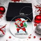 Holiday Ornament - Merry Christmas - Dabbing Santa - Personalized  Acrylic  Ornament - The Shoppers Outlet