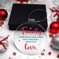 Family - Holiday Ornament - Family Love - Personalized Acrylic Ornaments - The Shoppers Outlet