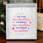 Friend - Holiday Ornament - Merry Christmas - Our Laughs Are Limitless - Personalized Acrylic Ornament - The Shoppers Outlet