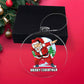 Holiday Ornament - Merry Christmas - Dabbing Santa - Personalized  Acrylic  Ornament - The Shoppers Outlet