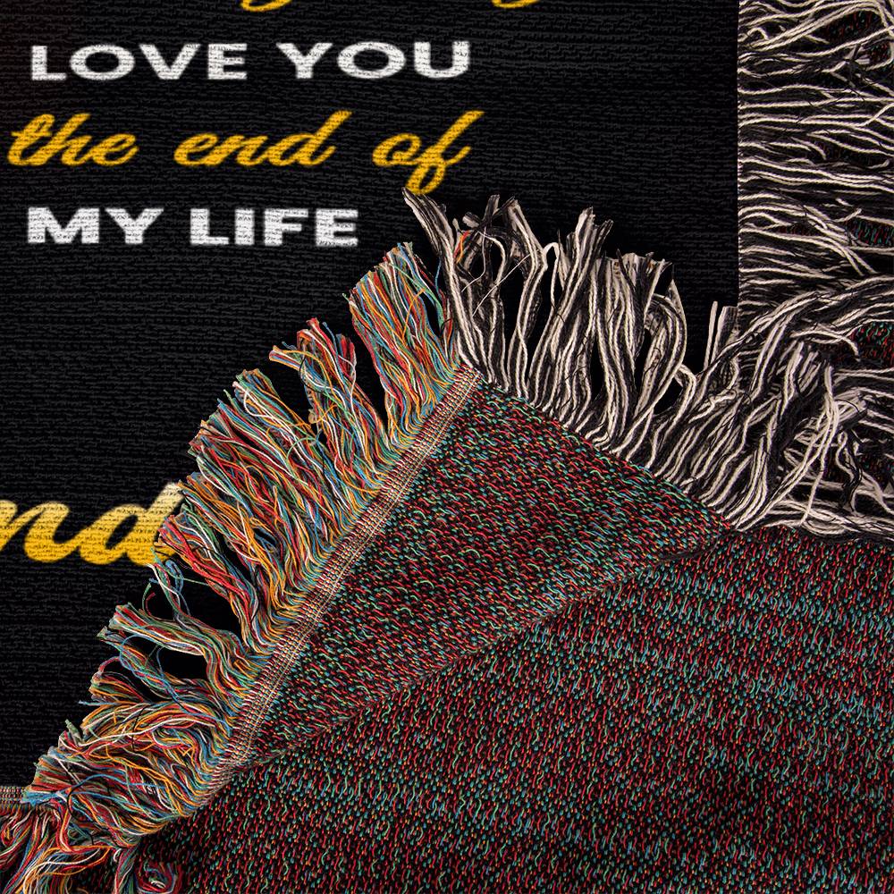 Wife - When You Wrap Up In This Blanket- Heirloom Woven Blanket - Landscape - The Shoppers Outlet
