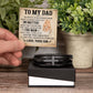 Gift For Dad - You're The Greatest - Men's Cross Leather Bracelet - The Shoppers Outlet