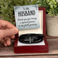 Faith - Thank You For Being A Special Person - Men's Cross Leather Bracelet - The Shoppers Outlet