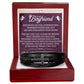 Gift For Boyfriend - Whenever You Feel Overwhelmed - Men's Cross Leather Bracelet - The Shoppers Outlet