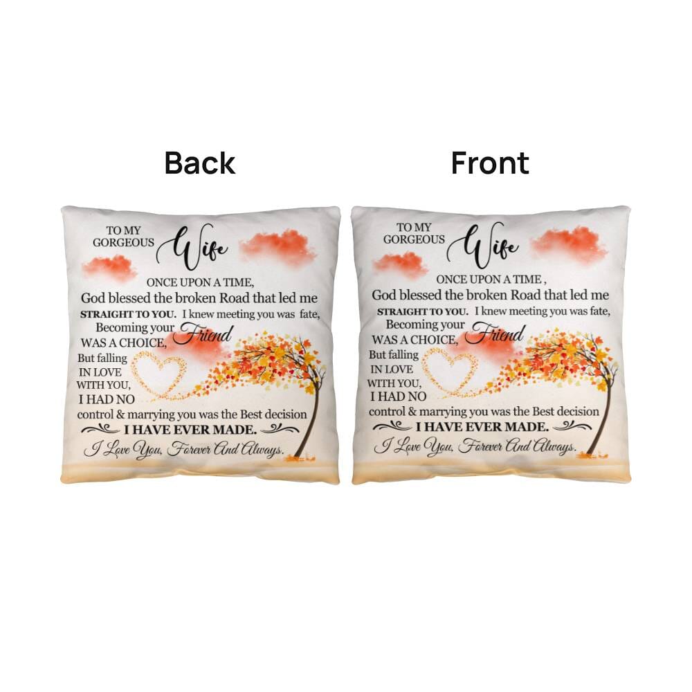 Gift For Wife - Once Upon A Time - Classic Throw Pillows - The Shoppers Outlet