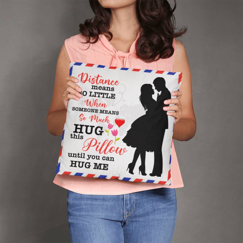 Soulmate - Distance Means So Little - Classic Throw Pillows - The Shoppers Outlet