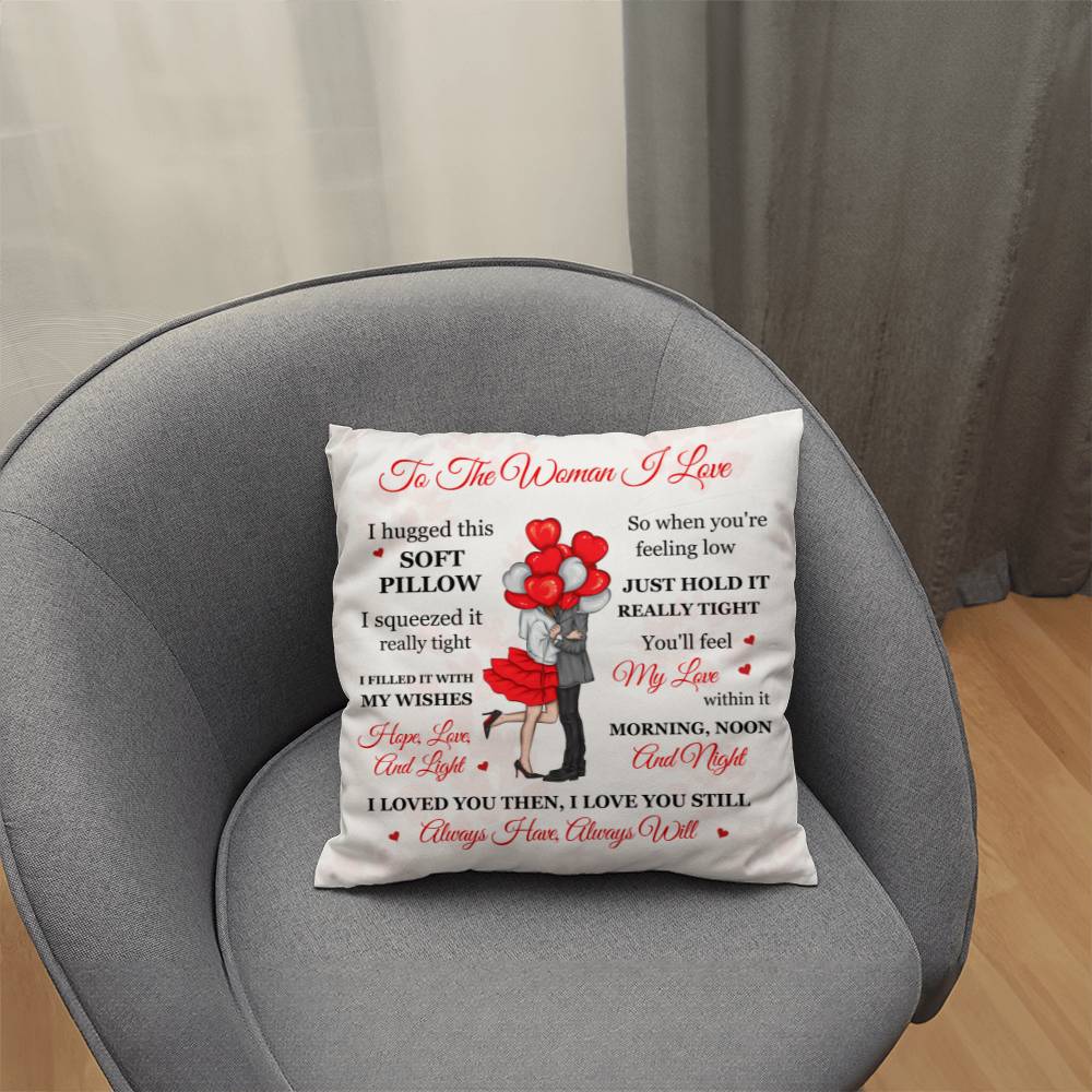 Soulmate - To The Woman I Love - Classic Throw Pillows - The Shoppers Outlet
