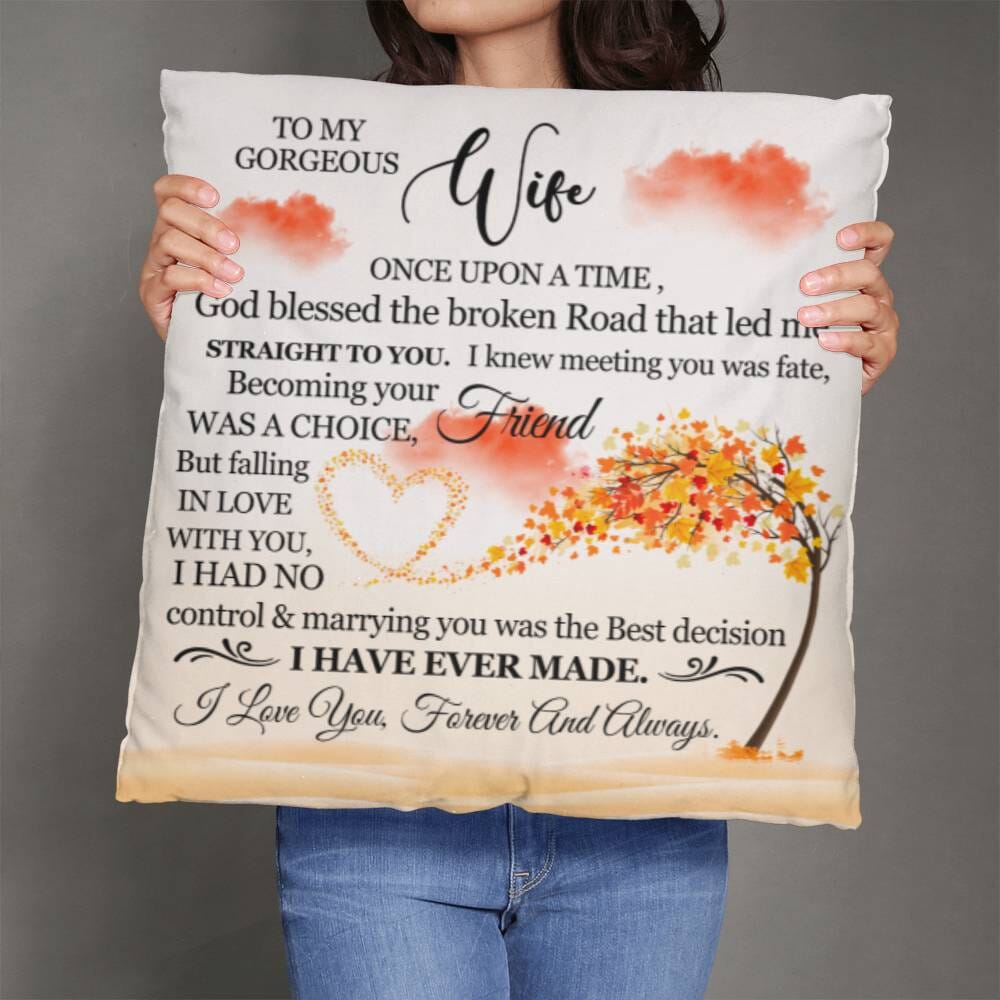 Gift For Wife - Once Upon A Time - Classic Throw Pillows - The Shoppers Outlet