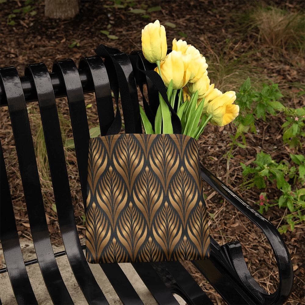 Luxury Gold Pattern - Classic Tote Bags - The Shoppers Outlet