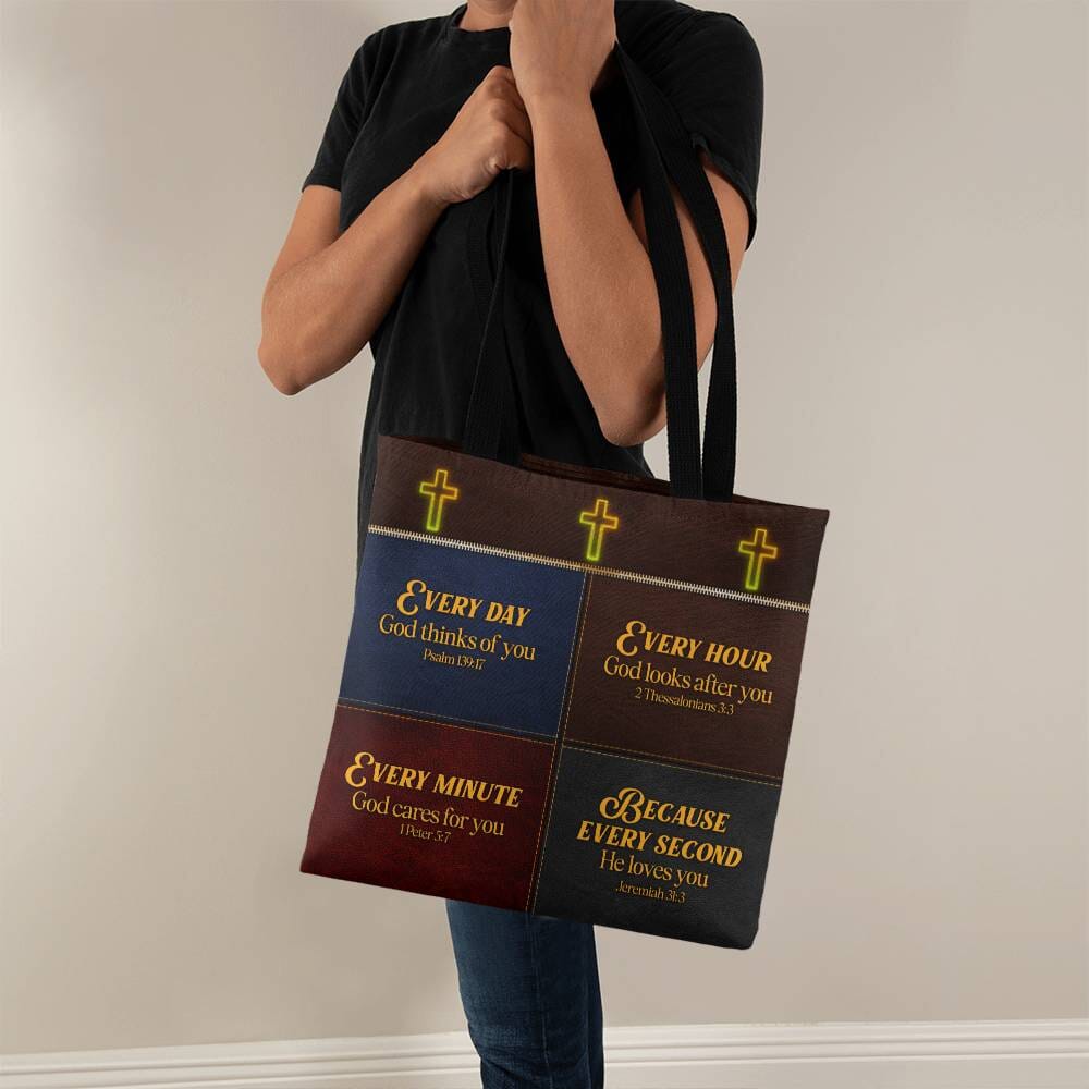 Faith - Our Every  Because Bible Verses - Classic Tote Bags - The Shoppers Outlet