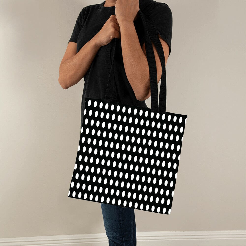 Polk A Dots Design - Classic Tote Bags - The Shoppers Outlet